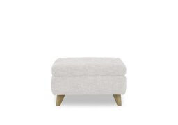 Malmo Fabric Coffee Table Storage Footstool - R110 Sand