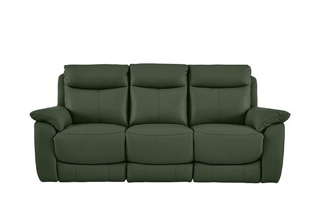 World of Leather - Echo 3 Seater Leather Power Recliner Sofa