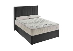 Silentnight - Revitalise Restore 1600 Divan Set - Super King - Smooth Velvet Charcoal