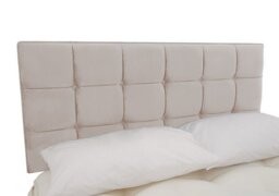 Hypnos - Mia Strutted Headboard - Double - Maestro Orchid