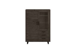 Bodahl - Terra Large Display Cabinet - Smoked
