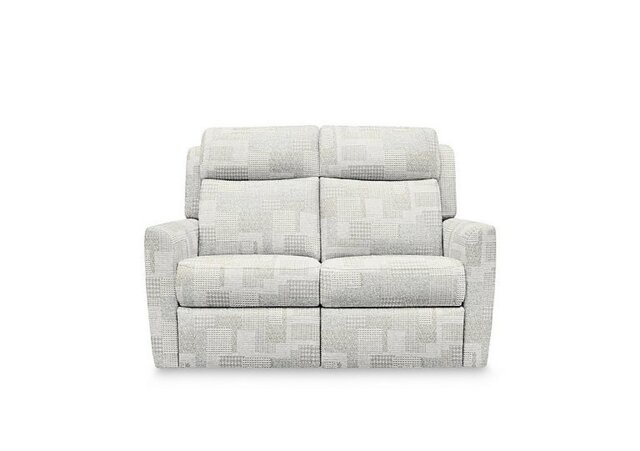 G Plan - Wren 2 Seater Fabric Recliner Sofa with Headrests and Power Lumbar - Lydia Blush