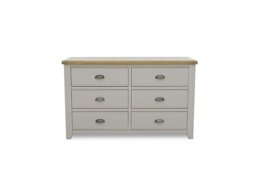 Hartley 6 Drawer Wide Chest