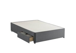 Silentnight - Divan Base - Super King - Luxury Sterling Silver