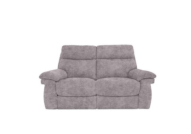 Comfort Story - Serene 2 Seater Fabric Power Recliner Sofa with Power Headrests - Grey