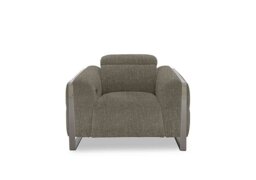 Gisella Fabric Power Recliner Chair with Power Headrest - Anivia Brown