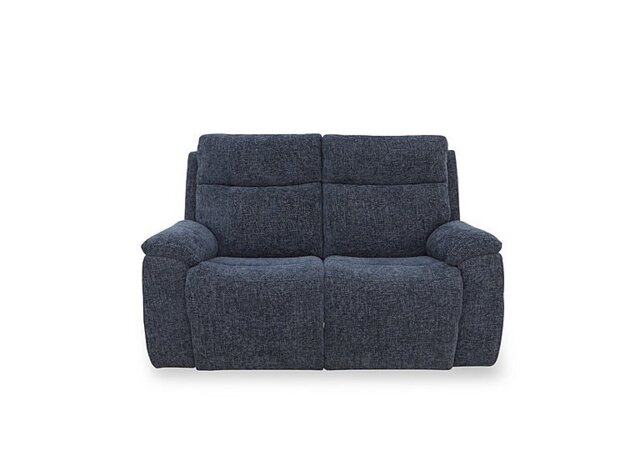Aero Fabric 2 Seater Power Recliner Sofa with Power Headrests - Hopsack Midnight - Sofas and Armchairs - In Time for Christmas