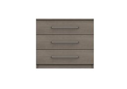 London Bedroomsfriars 3 Drawer Chest - Beige Grey Oak
