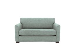 Elora Fabric Snuggler Chair - Kento Aqua