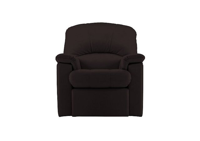 G Plan - Chloe Small Leather Armchair - Capri Chocolate