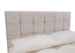 Hypnos - Bespoke Mia Floor Standing Headboard - Double - Maestro Orchid