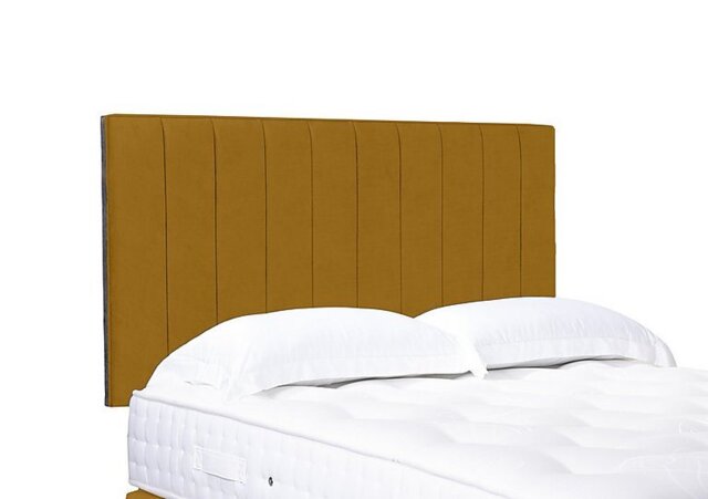 Artisan Collection Elyse High Strutted Headboard - Single - Plush Corn