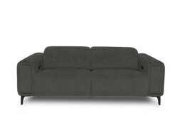 Elphaba Fabric 3 Seater Power Recliner Sofa with Storage Arms - Manhattan Pine