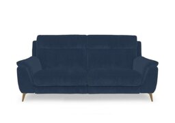 Eclipse Fabric 3 Seater Power Recliner Sofa with Power Headrests