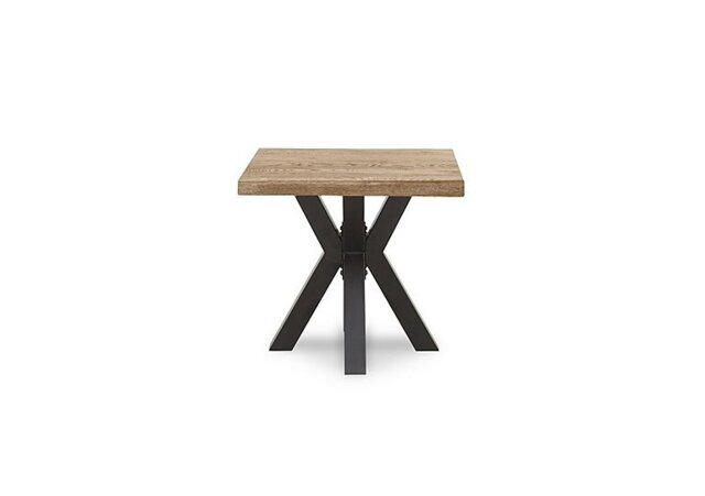 Bodahl - Terra Straight Edge Lamp Table with Metal Star Base