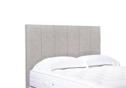 Artisan Collection Heyman High Floor Standing Headboard - Single - Tweed Stone