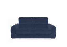 Flex Fabric 2 Seater Power Recliner Sofa with Storage Arms - Blue