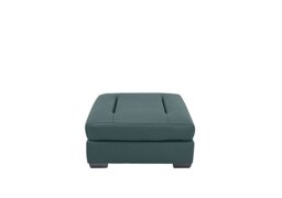 Xavier BV Leather Stool - BV Lake Green