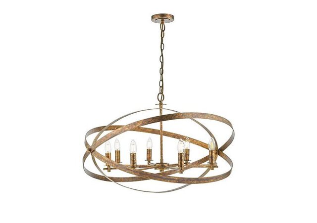 Nitya Copper 8 Light Pendant