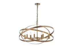 Nitya Copper 8 Light Pendant