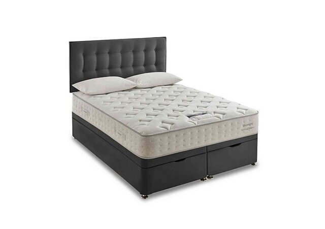 Silentnight - Revitalise Refresh 800 Ottoman Divan Set - King Size - Smooth Velvet Charcoal