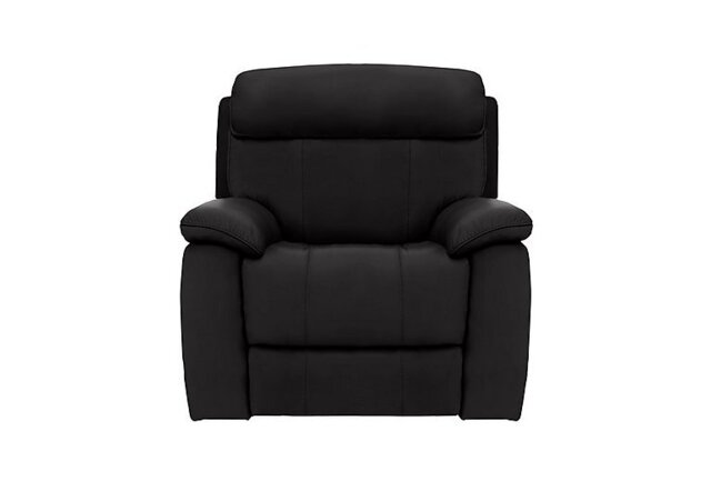 World of Leather - Moreno Leather Armchair - Classic Black