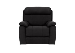 World of Leather - Moreno Leather Armchair - Classic Black