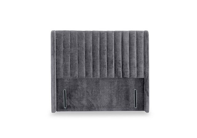 Artisan Collection Austin High Floor Standing Headboard - King Size - Aston Steel