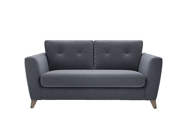 The Lounge Co. - Hermione 2.5 Seater Fabric Sofa - Rain Cloud