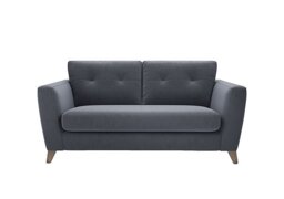 The Lounge Co. - Hermione 2.5 Seater Fabric Sofa - Rain Cloud