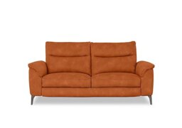 Morgan Fabric 3 Seater Sofa - Dexter Pumpkin
