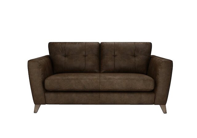 The Lounge Co. - Hermione 2.5 Seater Leather Sofa - Bourbon