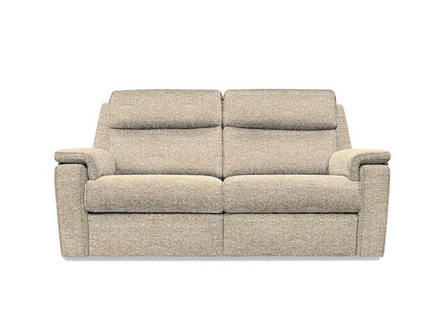 G Plan - Thornbury 3 Seater Fabric Sofa with Manual Recliner - Kampala Beige