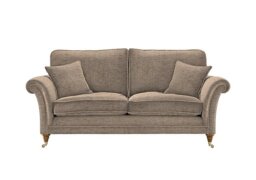Parker Knoll - Burghley Large 2 Seater Fabric Sofa - Dobby Sand