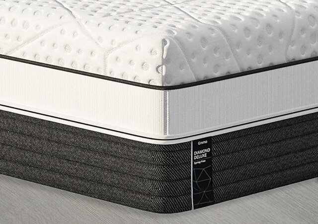 Emma Mattress - Diamond Spring Free Deluxe Mattress - Double - Bedroom Furniture - In Time for Christmas