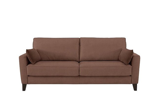 Brondby 3 Seater Fabric Sofa - Hazelnut