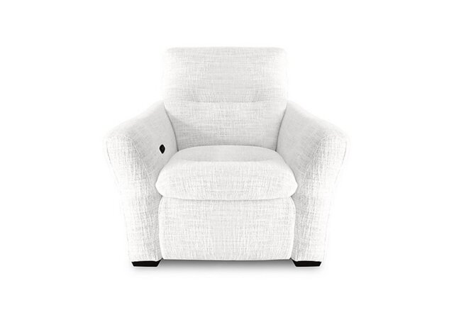 Restore Fabric Power Recliner Armchair - Frost