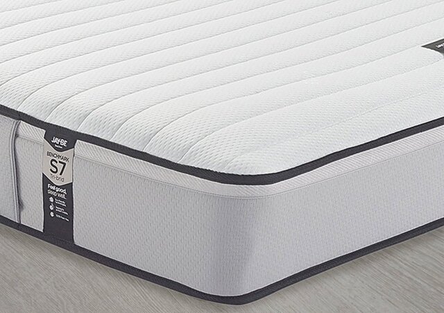 Jay-Be - Benchmark S7 Tri-brid Eco-friendly Mattress - Double
