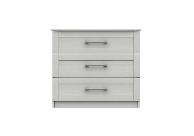 London Bedrooms - Fenchurch 3 Drawer Chest - White