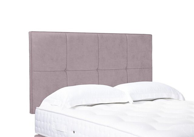 Artisan Collection Reigns High Strutted Headboard - Single - Plush Lilac