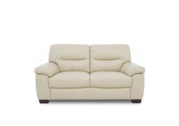 World of Leather - Hetty 2 Seater NC Leather Sofa - NC Bisque