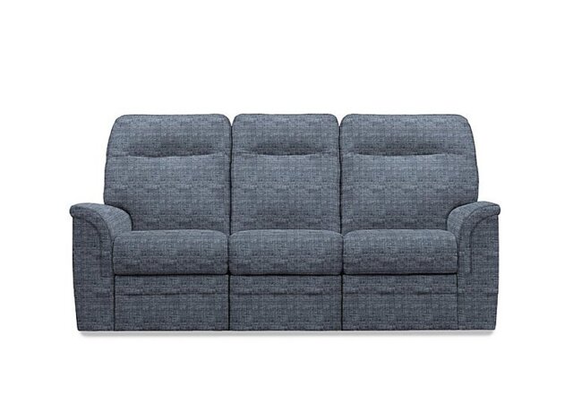 Parker Knoll - Hudson 23 Fabric 3 Seater Sofa - Dash Blue