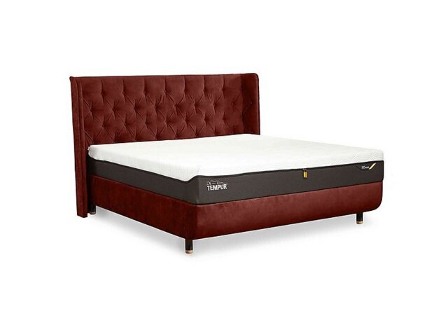 TEMPUR - Arc Disc Bed Frame with Luxury Headboard - King Size