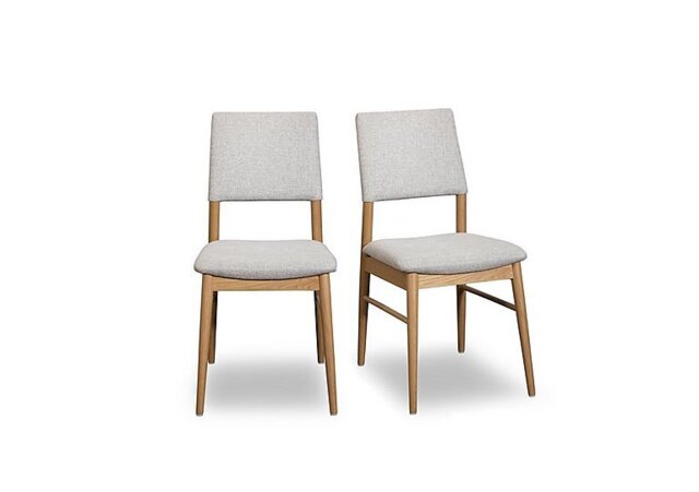 G Plan - Maddison Pair of Open Back Dining Chairs