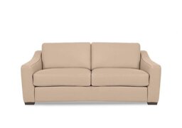World of Leather - Nap 3 Seater Leather Sofa Bed - Sofas and Armchairs