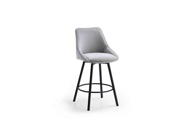 Veja Swivel Bar Stool - Grey