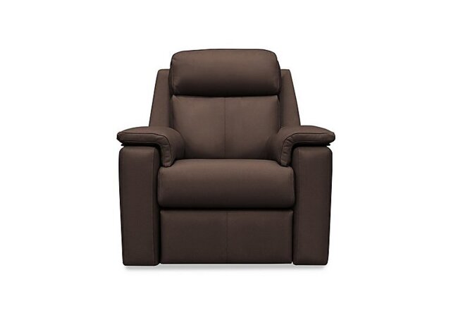 G Plan - Thornbury Leather Chair - Capri Chocolate - Sofas and Armchairs - In Time for Christmas