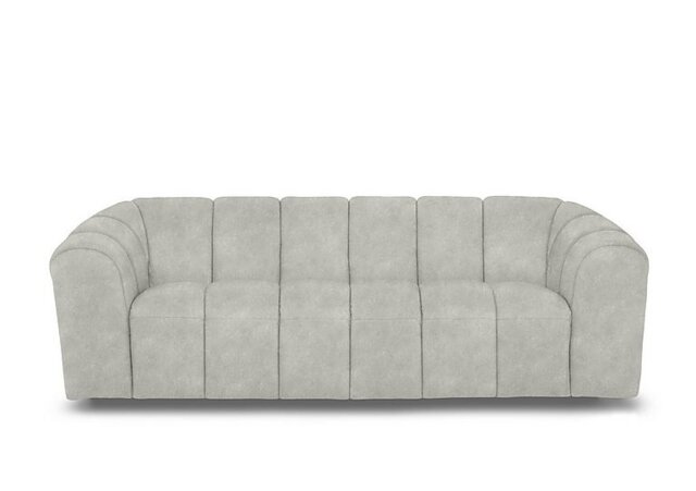 Rhianna 3 Seater Fabric Sofa - Marble Stone