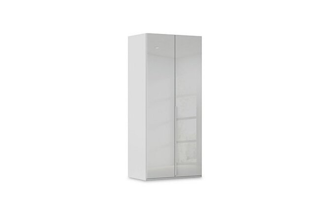 Rauch - Haven 101cm 2 Door Hinged Wardrobe with Glass Doors