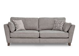 Tabitha 4 Seater Split Frame Sofa - Ivory